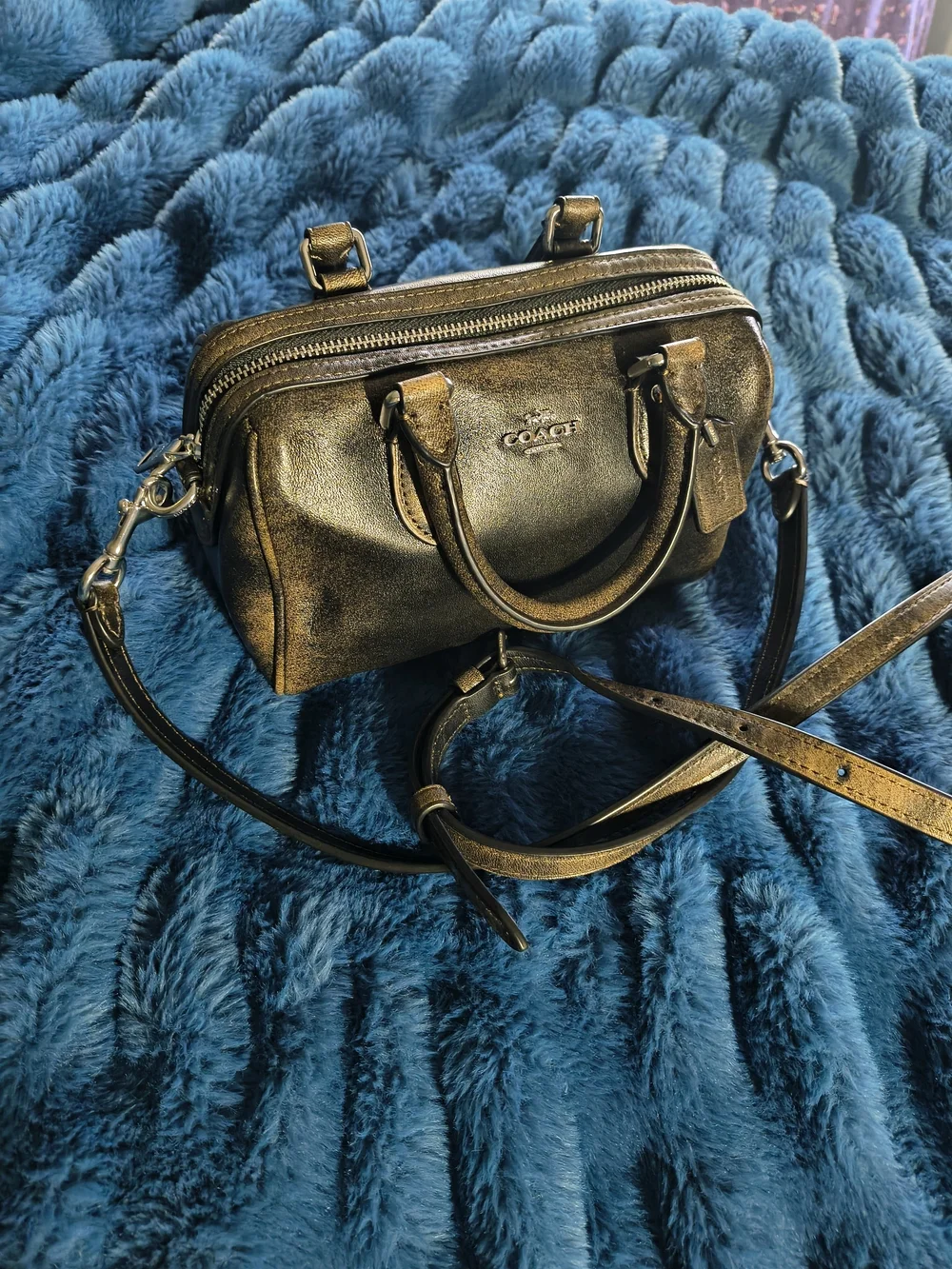 COACH Outlet Loved Leather Mini Rowan